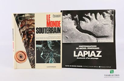 null Lot comprenant deux ouvrages :
- LAMBERT Fernand - Le monde souterrain - Illustrations...