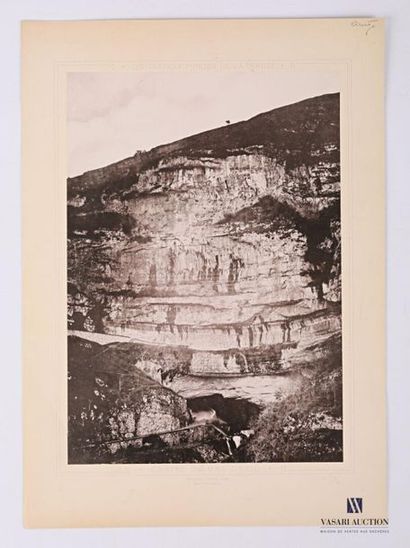  [PHOTOGRAPHY - ARIEGE] J. Prouvost (19th c.) (after): Cave of Mas-d'Azil. Phototype,...