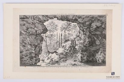 null [VAL D'OISE]
Georges Louis Le Rouge (1712-1790): "Vüe Dessinée dans l'Intérieur...