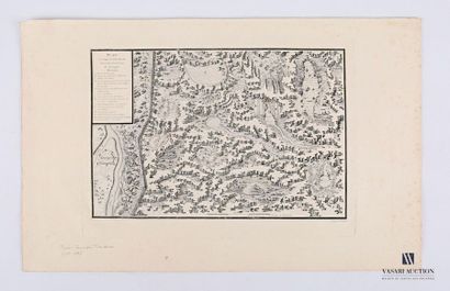  [RUSSIA] Pierre François Tardieu (1711-1771): "Plan and horizontal section of the...