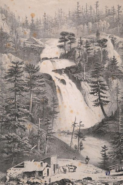 null [HAUTES-PYRENEES]
André Gorse (1847-1889) (draftsman) (lithographer): "Upper...