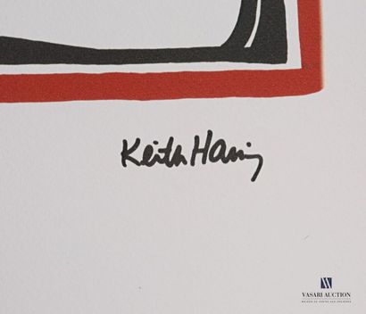 null HARING Keith (1958-1990), d'après
Self-Portrait as Sphinx
Lithographie en couleurs...