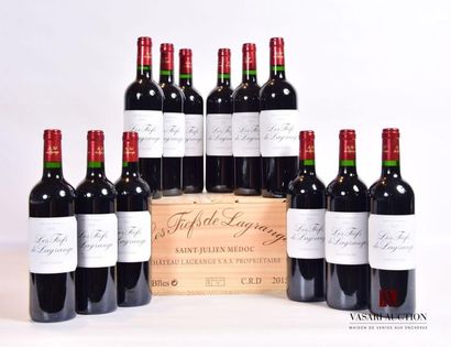 null 12 bouteilles	LES FIEFS DE LAGRANGE	St Julien	2015
	Et. excellentes hormis 1...