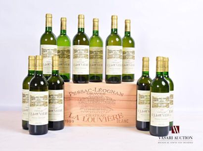null 12 bouteilles	Château LA LOUVIÈRE	Graves blanc	1999
	Présentation, niveau et...