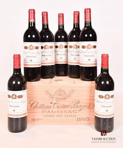 7 bouteilles	Château CROIZET BAGES	Pauillac...