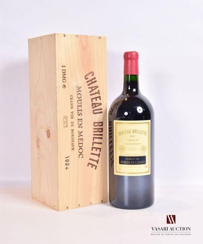 null 1 Double Mag	Château BRILLETTE	Moulis CB	1994
	Présentation et niveau, impeccables....