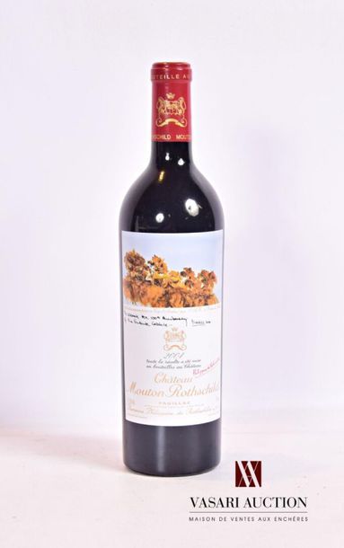 null 1 bouteille	Château MOUTON ROTHSCHILD	Pauillac 1er GCC	2004
	Et. du Prince de...