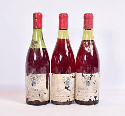 null 3 bottlesCLOS VOUGEOT put Dom. Marchard de Gramond Mill?
Probably 2 bottles...