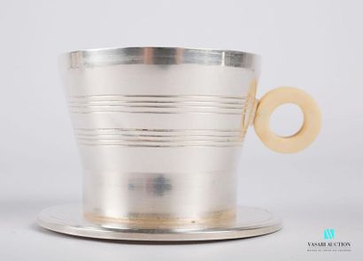 null Silver metal coffee filter.
Top. : 7 cm 