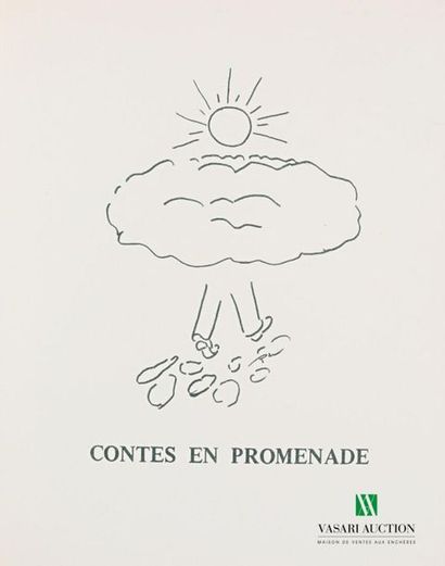 null SALINESI Theguite - Contes en promenade - Chez l'auteur 1978 - a volume in-8°...