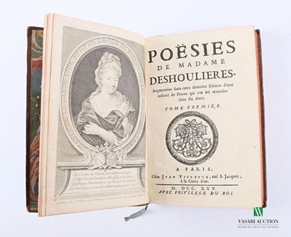 null DESHOULIERES Antoinette Ligier de la Garde - Poetry of Madame Deshoulieres augmented...
