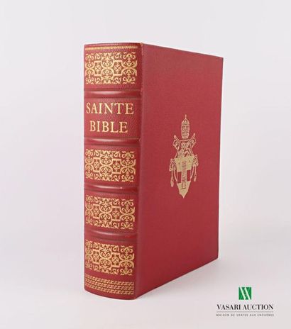 null CRAMPON Chanoine - La sainte bible - Paris Comptoir international du livre 1961...