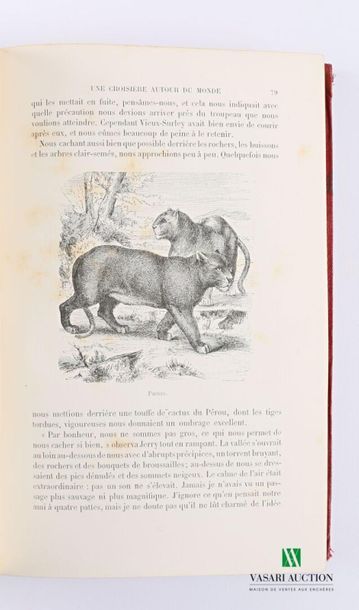 null KINGSTON W.H.G. - Une croisière autour du monde - Paris Hachette et Cie 1876...