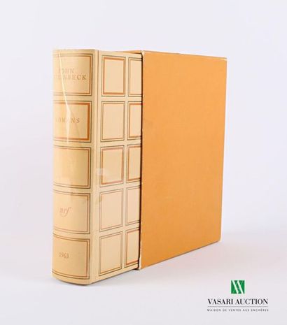 null STEINBECK John - Romans - Gallimard NRF 1963 - one volume in-8° - editor's binding...