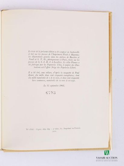 null PERRET Jacques - News - Paris Gallimard, collection NRF 1961 - one volume in-8°...