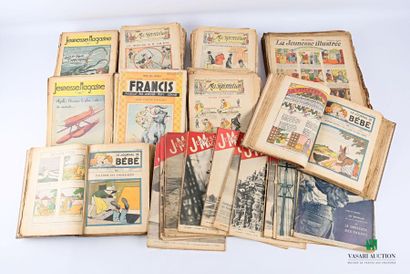 null [JEUNESSE]
Set of magazines for youth including Jeunesse Magazine (years 1937)...