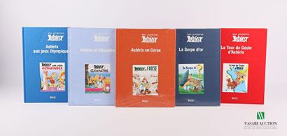 null [ASTERIX & OBELIX - ATLAS EDITIONS] 
Batch comprising five volumes The Asterix...