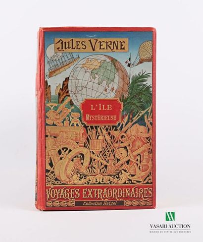 null [VERNE JULES]
VERNE Jules - L'île mystérieuse - Paris Collection Hetzel sd -...