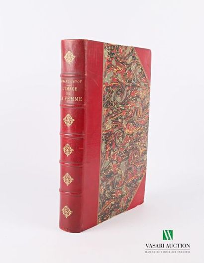 null DAYOT Armand - L'image de la femme - Paris Hachette et Cie 1899 - one volume...