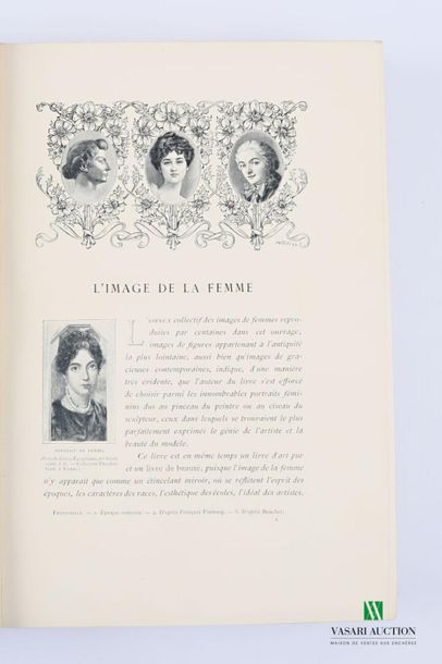 null DAYOT Armand - L'image de la femme - Paris Hachette et Cie 1899 - un volume...