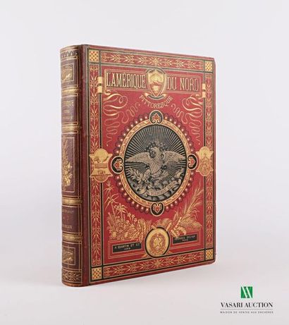 null COLLECTIVE - Picturesque North America - Paris Quantin and Decaux 1880 - one...