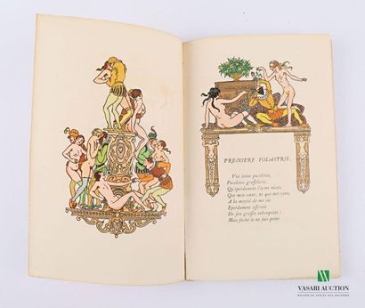 null RONSARD - Livret de Folastries - Paris Librairie Lutetia 1924 - one volume in-8°...