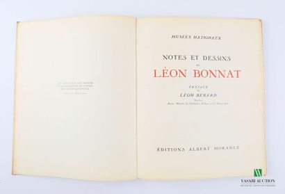 null BONNAT Léon - Note et dessins - Préface de Léon Bérard - Paris Éditions Albert...
