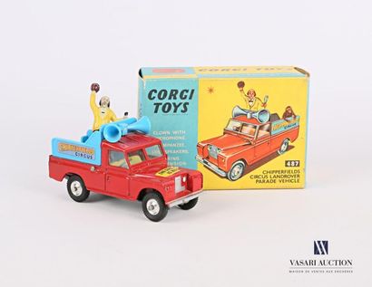 null CORGI TOYS
Chipperfields Circus Landrover Parade Vehicle - clown with microphone,...