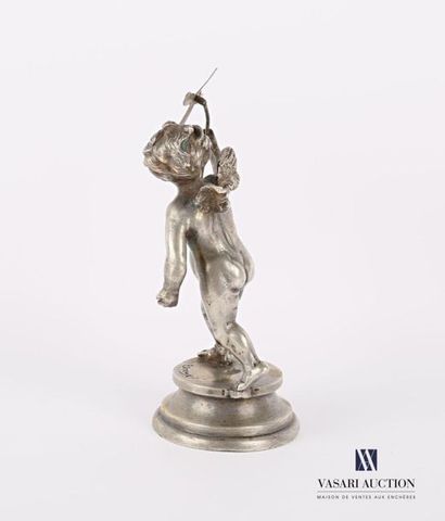 null DREUX P
Angelot holding a flower
Bronze with silver patina
Signed on the terrace
Top....