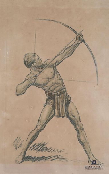 null ORDER Paul (1900-1969)
Archers
Pair of lithographs
Signed in the plate
(wet...
