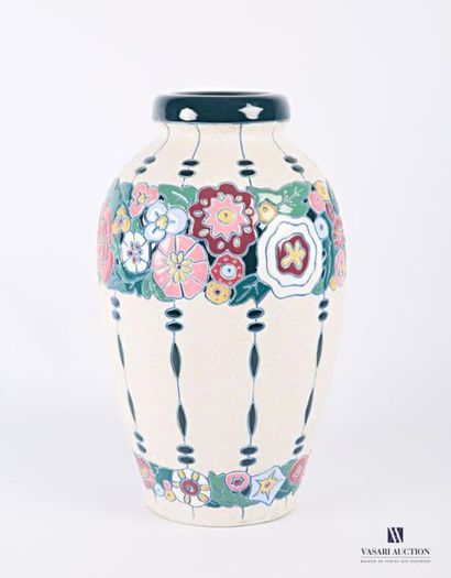 null TCHECOSLOVAQUIE - Manufacture Amphora
Vase de forme ovoïde en faïence à décor...