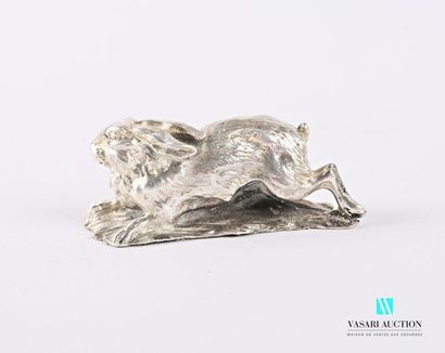 null Silver subject featuring a hare in the herbs.
Length: 7 cm - Weight: 188.98...