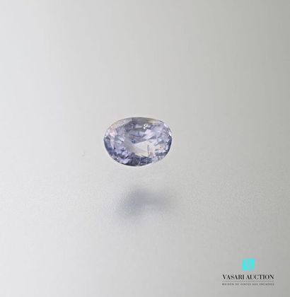 null Oval sapphire on 1.93 carat paper with its GFCO certificate of 13 August 2020...