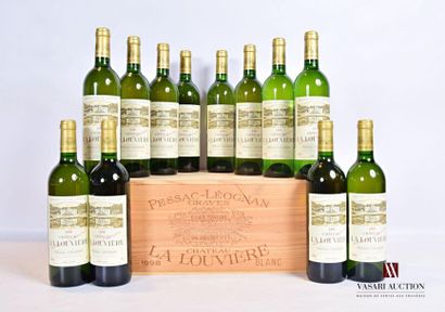 null 12 bouteilles	Château LA LOUVIÈRE	Graves blanc	1998
	Et. impeccables. N : 10...