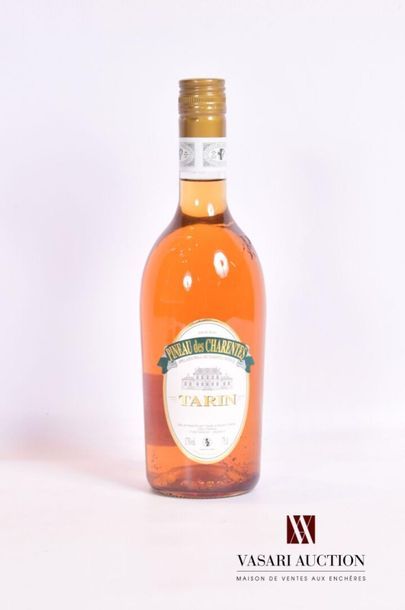 null 1 bottlePINEAU DES CHARENTES mise Tarin
17° - 75 cl. Presentation, level and...