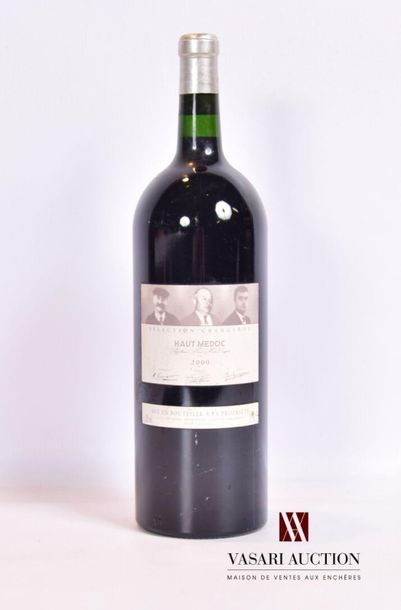 null 1 magnumSELECTION GRANGEROUHaut Médoc2000
And. slightly stained. N: low nec...