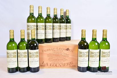 null 12 bouteilles	Château LA LOUVIÈRE	Graves blanc	1998
	Et. impeccables. N : 7...