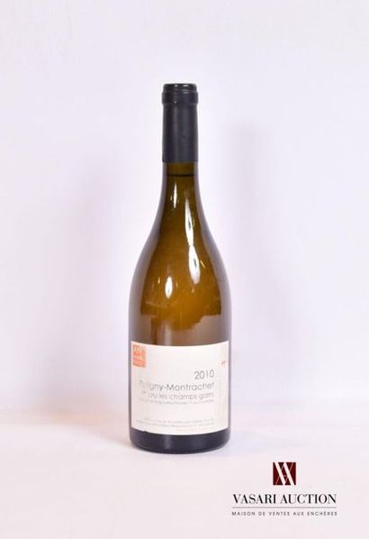 null 1 bouteille	PULIGNY MONTRACHET 1er Cru "Les Champs Gain" mise nég.		2010
	Et....