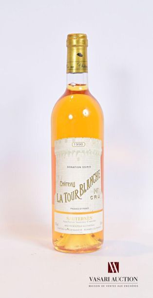 null 1 bouteille	Château LA TOUR BLANCHE	Sauternes 1er GCC	1998
	Et. très légèrement...