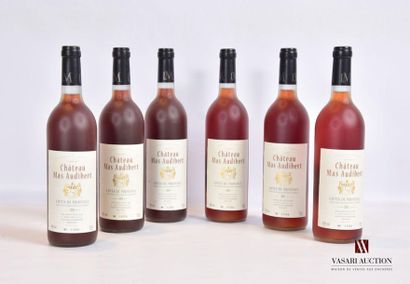 null 6 bottlesCÔTES DE PROVENCE put Château MAS AUDIBERT2003
Presentation and level,...