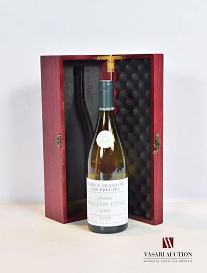 null 1 bouteille	CHABLIS GC "Les Preuses" mise Dom. William Fèvre		2008
	Et. impeccable....