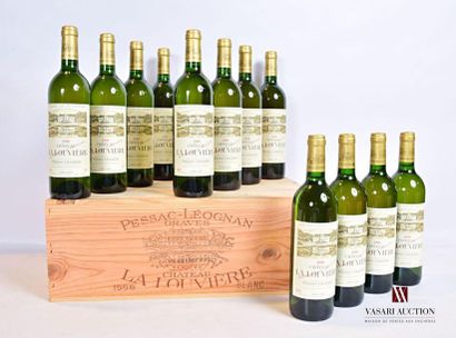 null 12 bouteilles	Château LA LOUVIÈRE	Graves blanc	1998
	Et. impeccables. N : 9...