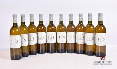 null 10 bouteilles	ISIS	Bordeaux blanc	1996
	Vin blanc sec du Ch. La Tour Blanche....