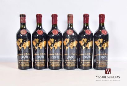 null 6 bouteilles	DOMAINE DES CAILLOUX	Bordeaux	1998
	Impression étiquette Or 21...