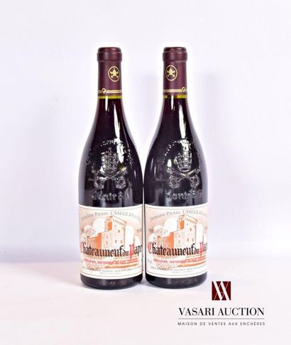null 2 bouteilles	CHÂTEAUNEUF DU PAPE mise Dom. Pierre Usseglio Père & Fils		1995
	Et....