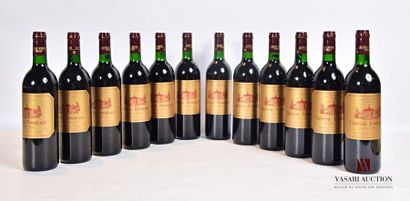null 12 bouteilles	Château FONRÉAUD	Listrac Médoc CB	1993
	Et. excellentes. N : bas...