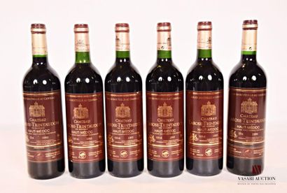 null 6 bouteilles	Château LAROSE TRINTAUDON	Haut Médoc CB	
	2 blles de 1999, 4 blles...