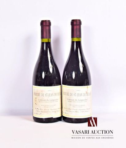 null 2 bouteilles	CÔTEAUX DU LANGUEDOC "Prieuré de St Jean de Bébian" mise Le Brun-Lecouty		1995
	Et....
