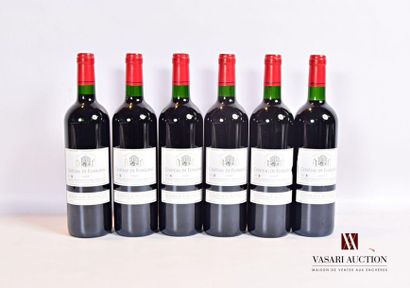 null 6 bouteilles	Château DE FUSSIGNAC	Bordeaux Sup.	2009
	Présentation et niveau,...