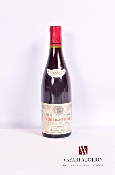 null 1 bouteille	MOREY SAINT DENIS 1er Cru "Clos des Ormes" mise Dominique Laurent		2000
	Et....
